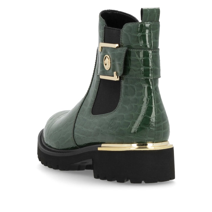 Remonte Artikelnummer D8684-54 remonte Damen Chelsea Boots tannengrün Fabrikverkauf
