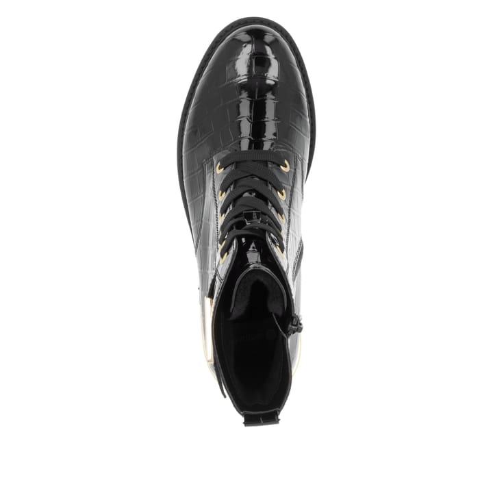 Remonte Artikelnummer D8683-00 remonte Damen Schnürstiefel lackschwarz Meist gekauft