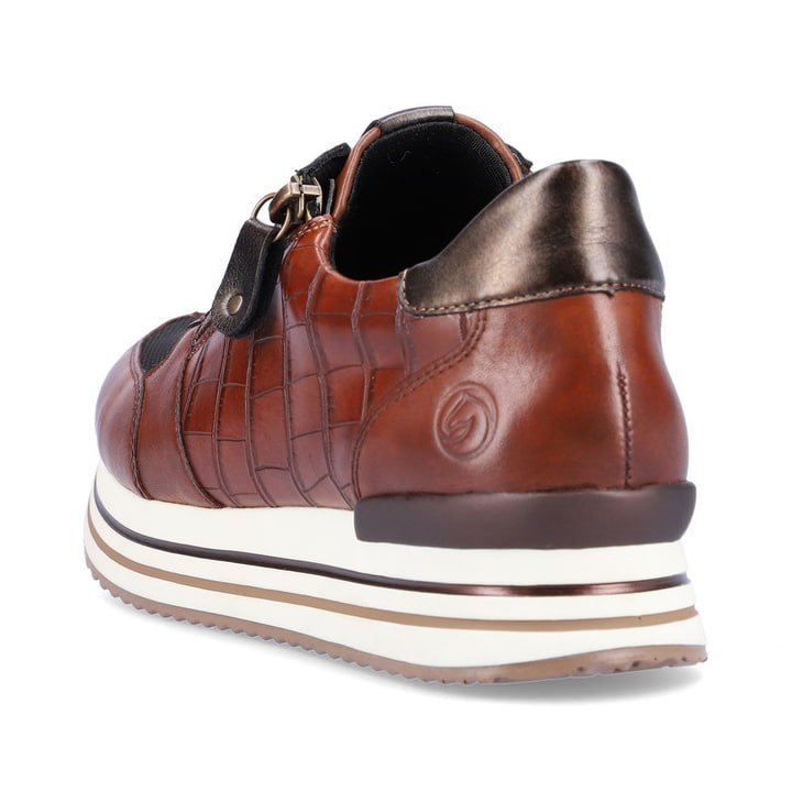 Remonte Artikelnummer D1300-25 remonte Damen Sneaker nussbraun Sonderangebot
