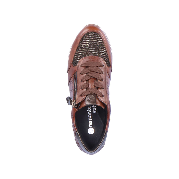 Remonte Artikelnummer D1300-25 remonte Damen Sneaker nussbraun Sonderangebot