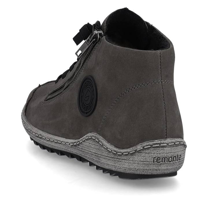 Remonte Artikelnummer R1498-45 remonte Damen Schnürschuhe dunkelgrau Großer Ausverkauf