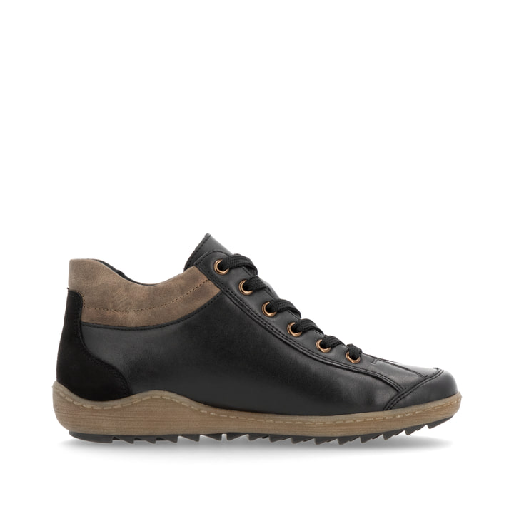 Remonte Artikelnummer R1477-03 remonte Damen Schnürschuhe stahlschwarz Preisnachlass