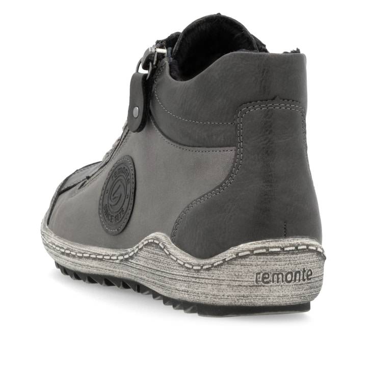 Remonte Artikelnummer R1477-42 remonte Damen Schnürschuhe mondgrau Saisonschlussverkauf