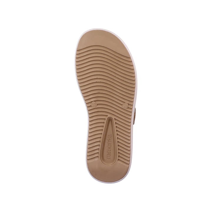 Remonte Artikelnummer D0L53-60 remonte Damen Pantoletten beige-metallic VIP-Rabatte