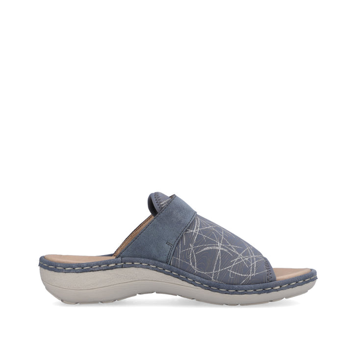 Remonte Artikelnummer D7664-10 remonte Damen Pantoletten blaugrau Super Sparpreis