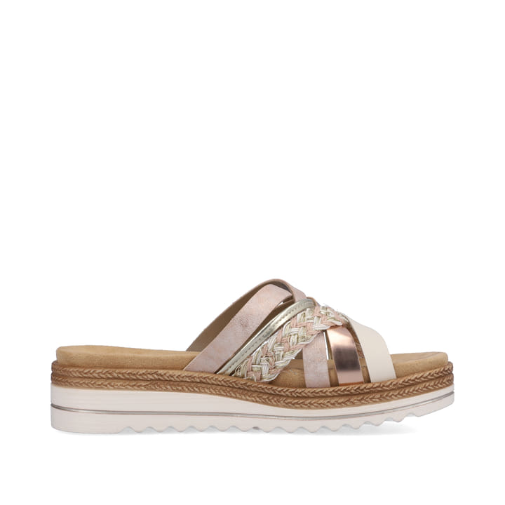 Remonte Artikelnummer D0Q50-31 remonte Damen Pantoletten puderrosa-metallic Bis zu 60% Rabatt