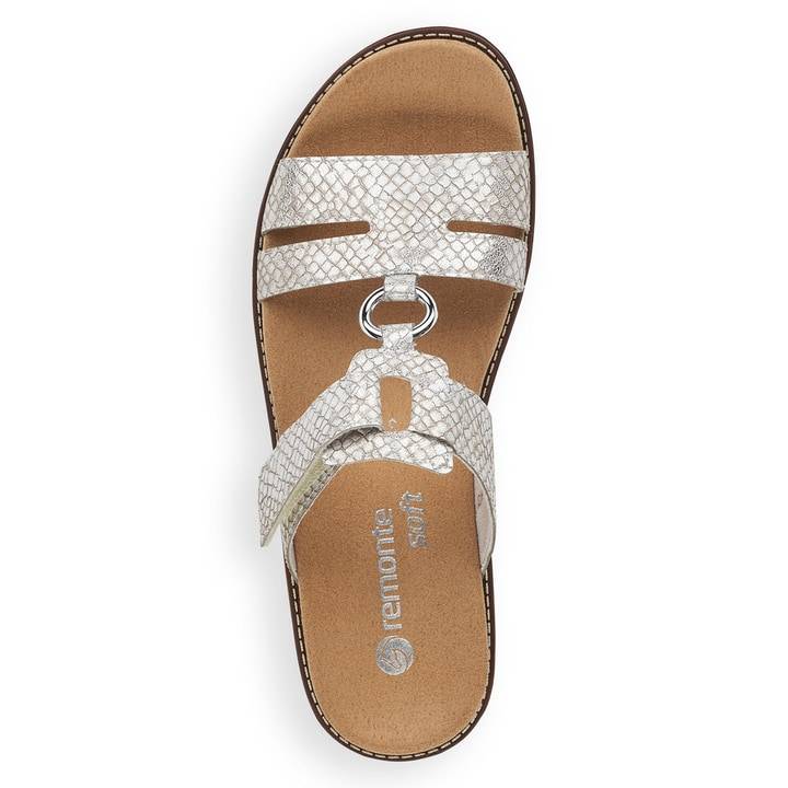 Remonte Artikelnummer D2056-92 remonte Damen Pantoletten silber-metallic Discount Store für neue Produkte