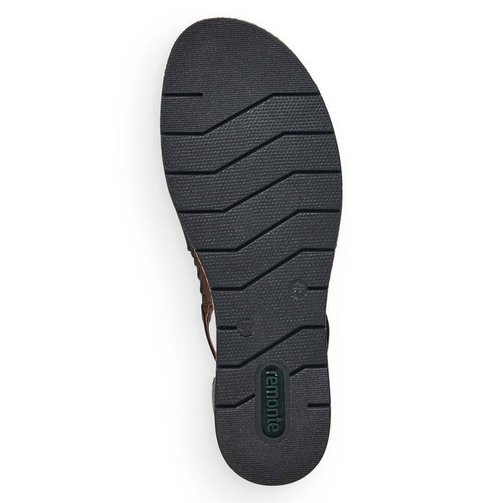 Remonte Artikelnummer D3056-01 remonte Damen Keilsandaletten asphaltschwarz 50% Rabatt für begrenzte Zeit