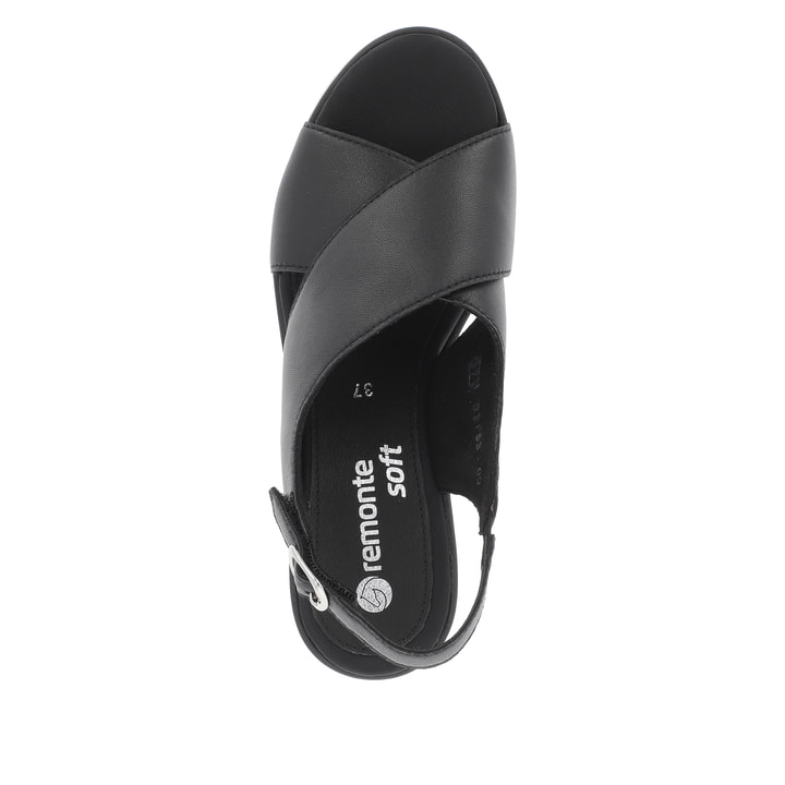 Remonte Artikelnummer D1P53-00 remonte Damen Keilsandaletten nachtschwarz im Angebot