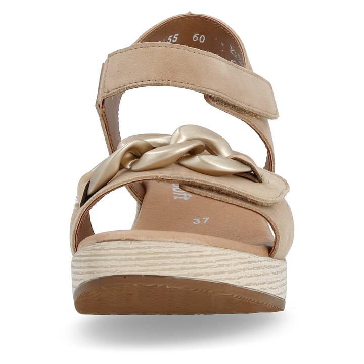 Remonte Artikelnummer D0N55-60 remonte Damen Riemchensandaletten braunbeige Günstiger Verkauf