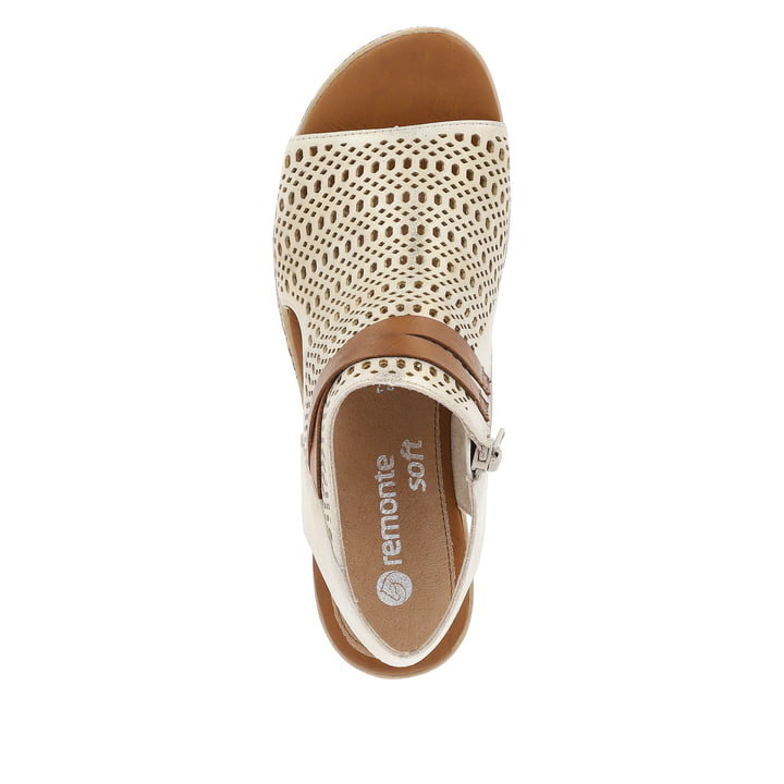 Remonte Artikelnummer D3075-60 remonte Damen Keilsandaletten cremebeige Meist gekauft