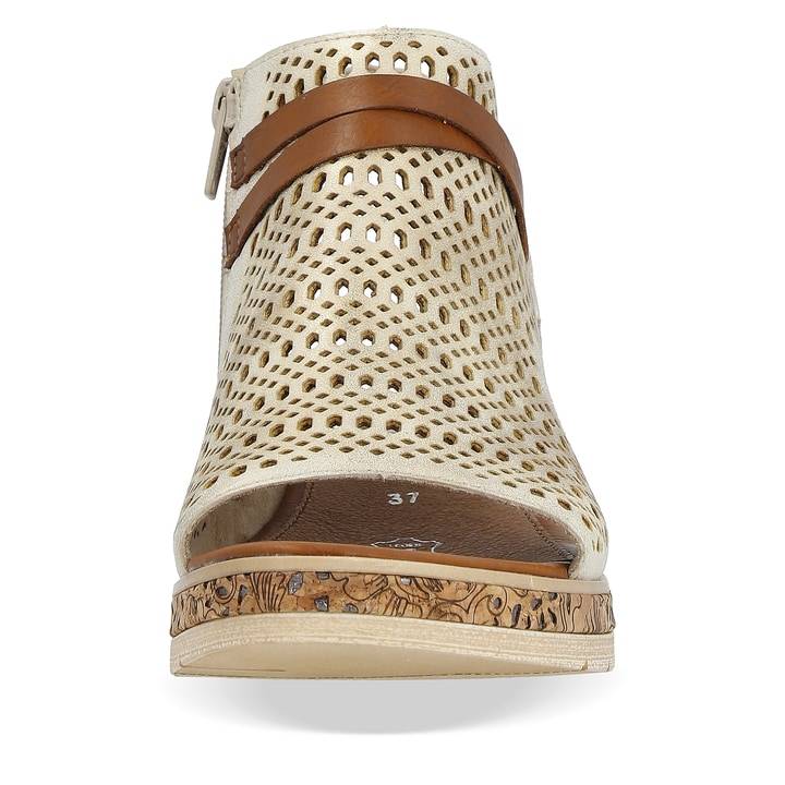 Remonte Artikelnummer D3075-60 remonte Damen Keilsandaletten cremebeige Meist gekauft