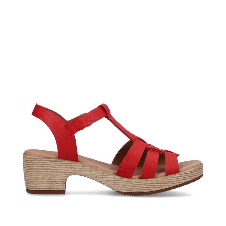 Remonte Artikelnummer D0N50-33 remonte Damen Riemchensandaletten rubinrot Online Shopping