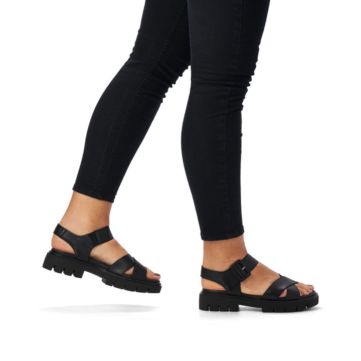Remonte Artikelnummer D7950-00 remonte Damen Riemchensandalen mattschwarz Neueste Mode