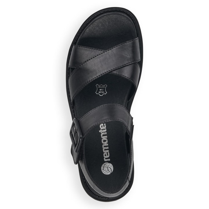 Remonte Artikelnummer D7950-00 remonte Damen Riemchensandalen mattschwarz Neueste Mode