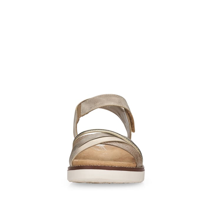 Remonte Artikelnummer D2058-90 remonte Damen Riemchensandalen hellbeige-metallic Exklusive Angebote