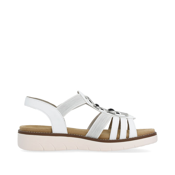Remonte Artikelnummer D2073-80 remonte Damen Riemchensandalen edelweiß-silber Neuheiten