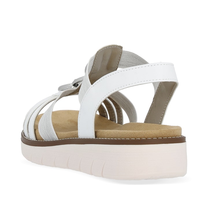 Remonte Artikelnummer D2073-80 remonte Damen Riemchensandalen edelweiß-silber Neuheiten