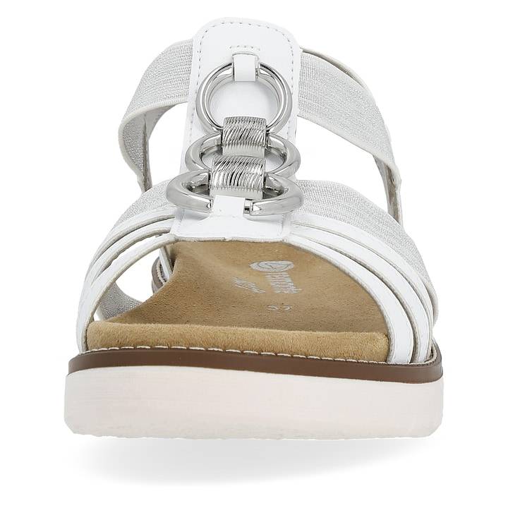 Remonte Artikelnummer D2073-80 remonte Damen Riemchensandalen edelweiß-silber Neuheiten