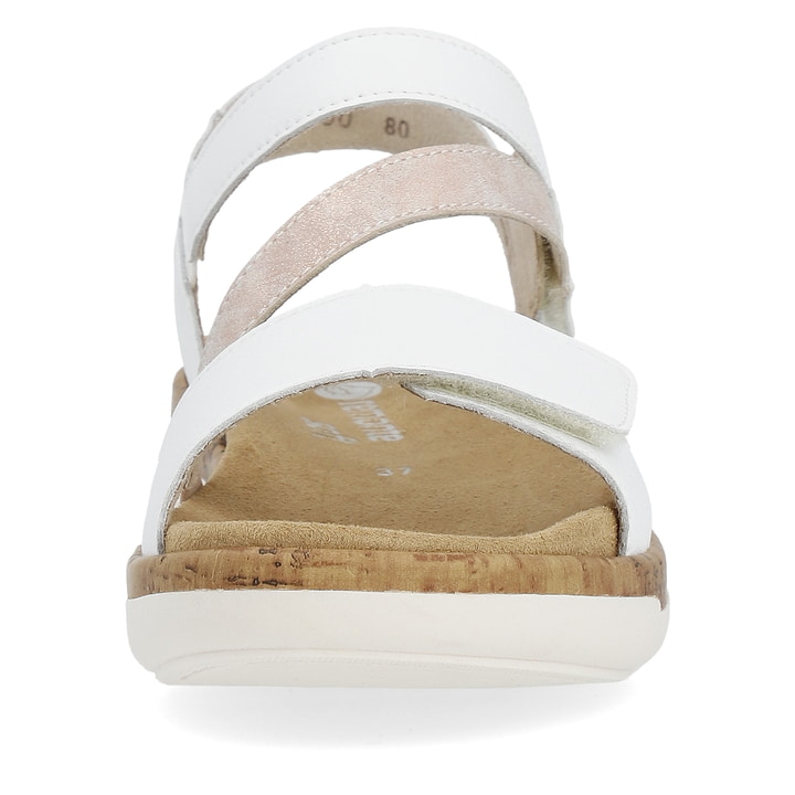 Remonte Artikelnummer R6860-80 remonte Damen Riemchensandalen sternenweiß-metallicrosé Saisonale Angebote