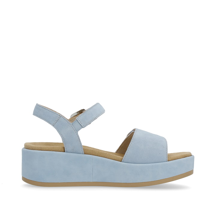 Remonte Artikelnummer D1N50-10 remonte Damen Riemchensandalen eisblau Tiefpreis
