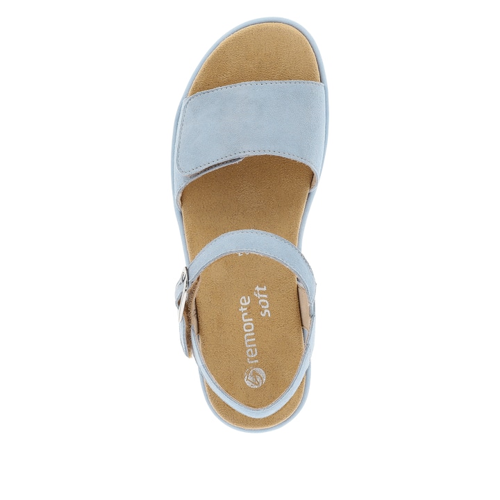 Remonte Artikelnummer D1N50-10 remonte Damen Riemchensandalen eisblau Tiefpreis