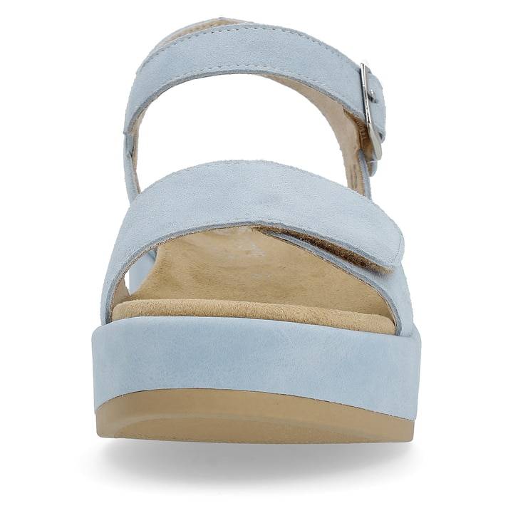 Remonte Artikelnummer D1N50-10 remonte Damen Riemchensandalen eisblau Tiefpreis