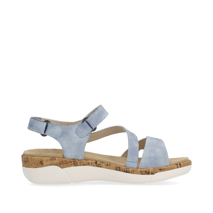 Remonte Artikelnummer R6850-15 remonte Damen Riemchensandalen eisblau Super Sparpreis