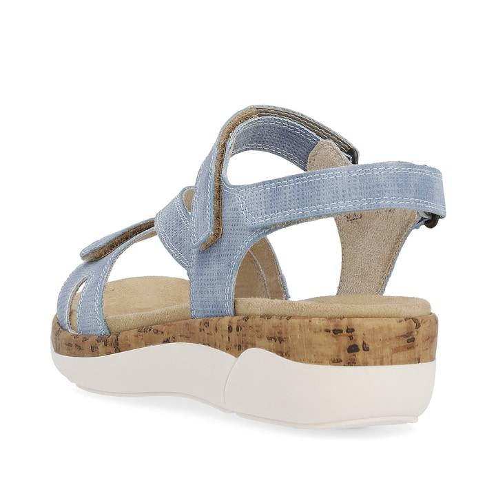 Remonte Artikelnummer R6850-15 remonte Damen Riemchensandalen eisblau Super Sparpreis