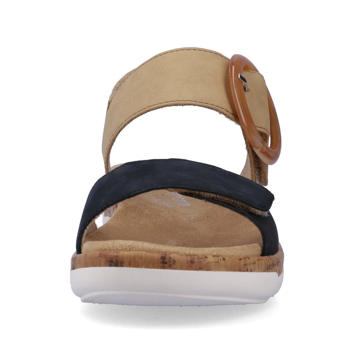 Remonte Artikelnummer R6853-60 remonte Damen Riemchensandalen sandbeige-stahlblau Wochenangebot