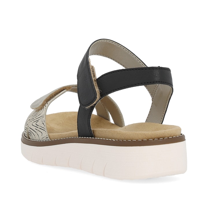 Remonte Artikelnummer D2049-63 remonte Damen Riemchensandalen sandbeige-tiefschwarz Bis zu 60% Rabatt