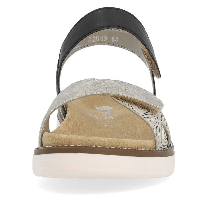 Remonte Artikelnummer D2049-63 remonte Damen Riemchensandalen sandbeige-tiefschwarz Bis zu 60% Rabatt