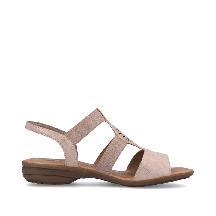 Remonte Artikelnummer R3666-31 remonte Damen Riemchensandalen rosa-metallic Nur für heute