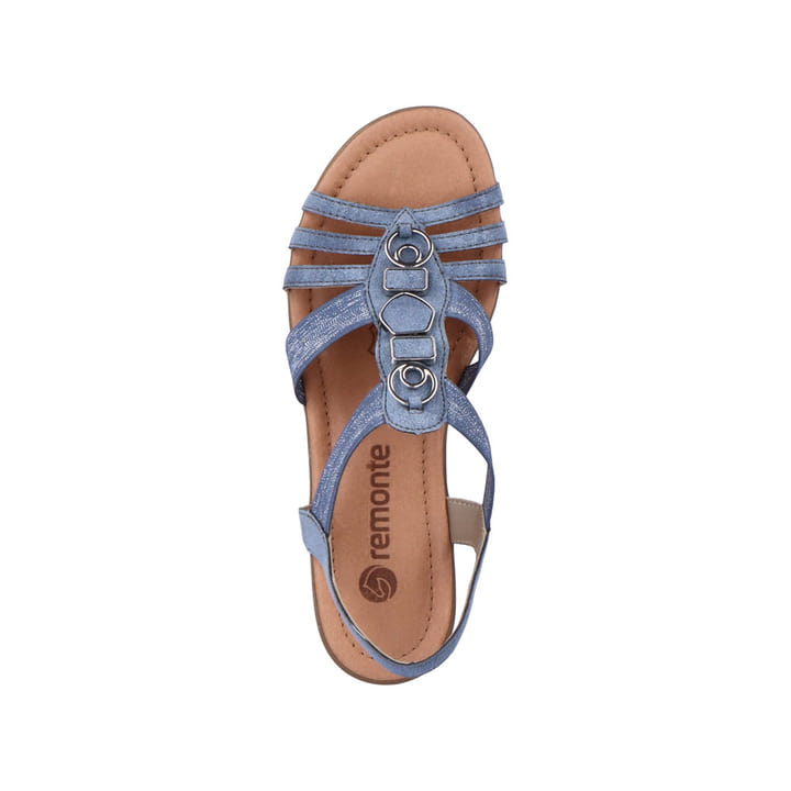 Remonte Artikelnummer R3654-14 remonte Damen Riemchensandalen pazifikblau Vierteljährliche Förderung