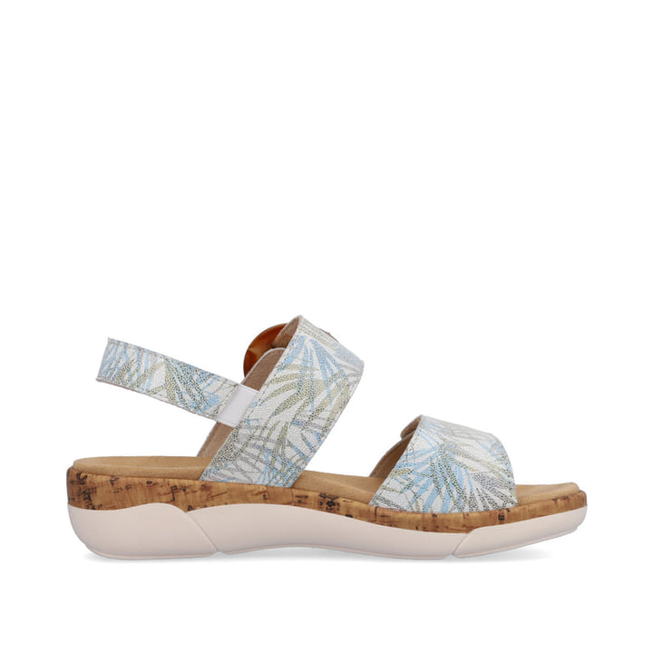 Remonte Artikelnummer R6853-92 remonte Damen Riemchensandalen cremeweiß-eisblau Nur noch ein Tag übrig