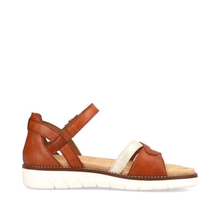 Remonte Artikelnummer D2046-24 remonte Damen Riemchensandalen karamellbraun Riesige Rabatte