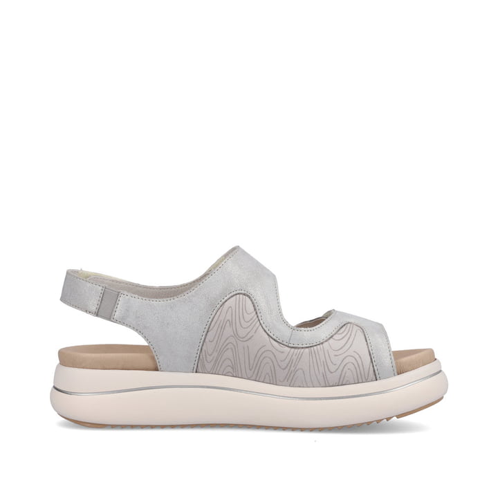 Remonte Artikelnummer D0L54-90 remonte Damen Riemchensandalen silber-metallic 50% Rabatt mit kostenlosem Versand