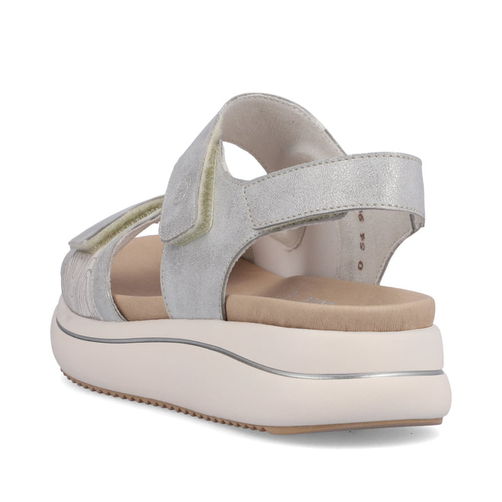 Remonte Artikelnummer D0L54-90 remonte Damen Riemchensandalen silber-metallic 50% Rabatt mit kostenlosem Versand