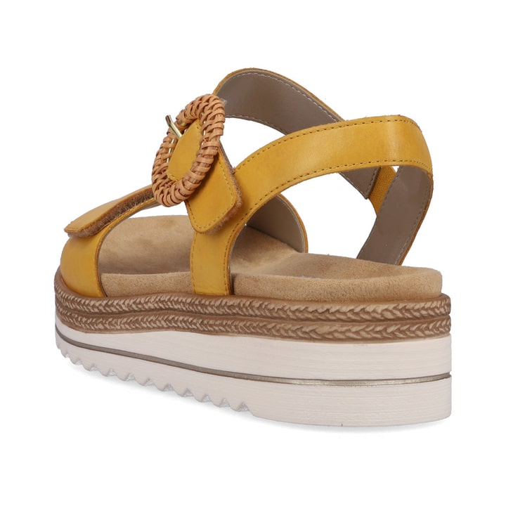 Remonte Artikelnummer D0Q52-68 remonte Damen Riemchensandalen honiggelb Clearance-Verkauf