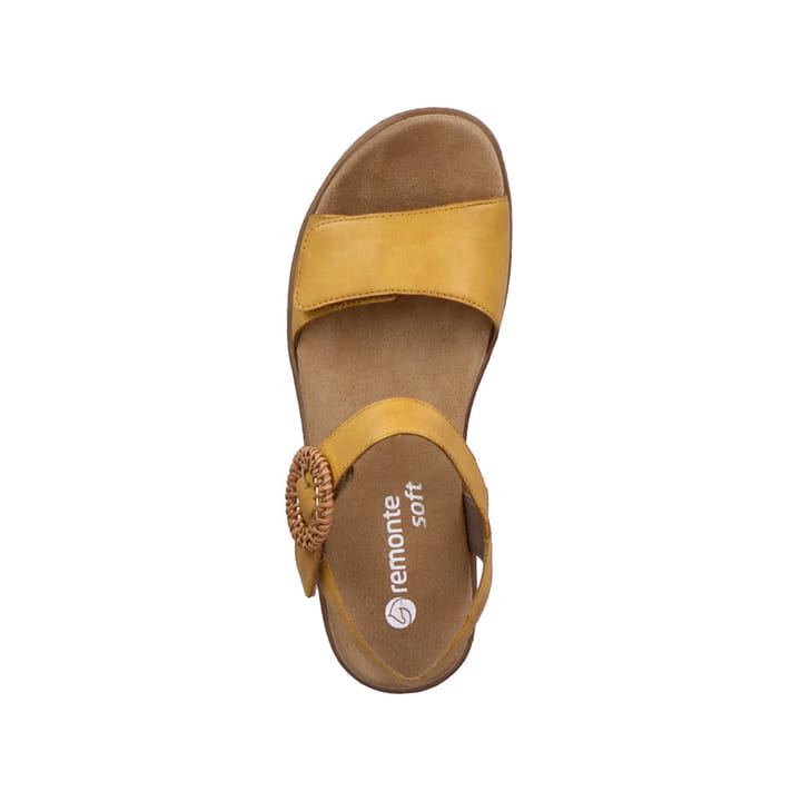 Remonte Artikelnummer D0Q52-68 remonte Damen Riemchensandalen honiggelb Clearance-Verkauf