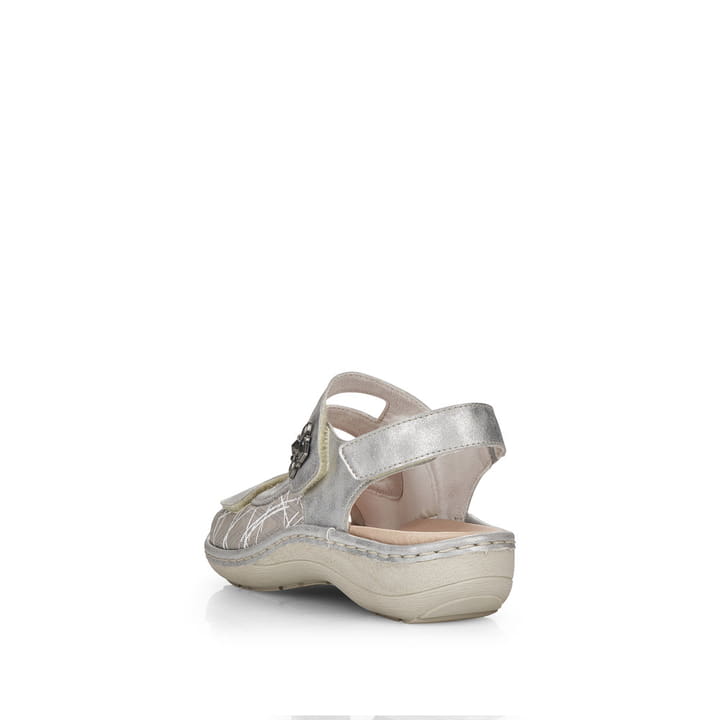 Remonte Artikelnummer D7647-40 remonte Damen Riemchensandalen silber-grau Kostenloser Versand international
