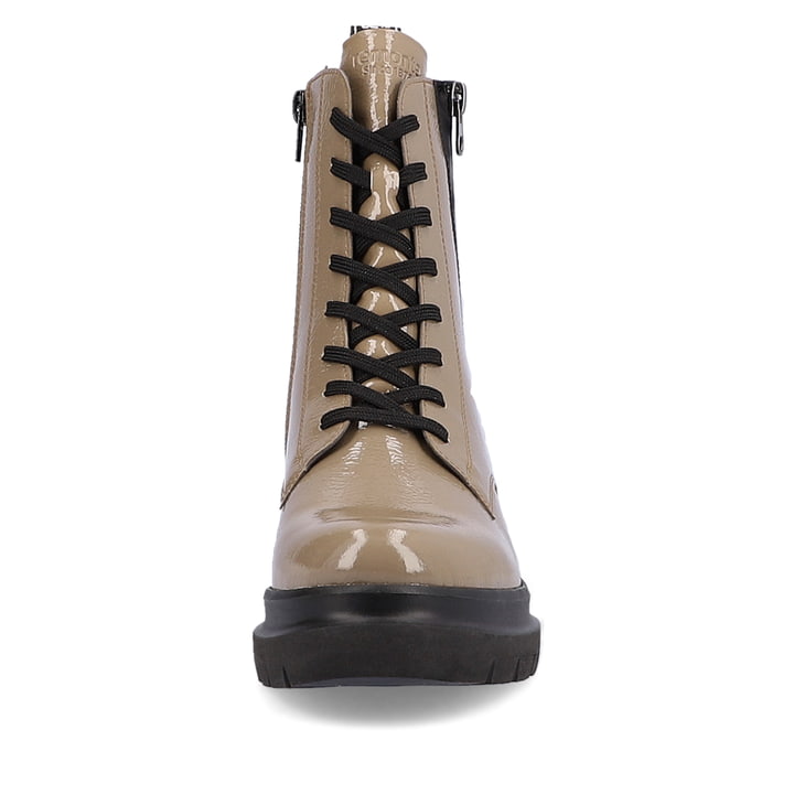 Remonte Artikelnummer D8975-20 remonte Damen Schnürstiefel sandbeige-schwarz Begrenzt auf 3 Tage