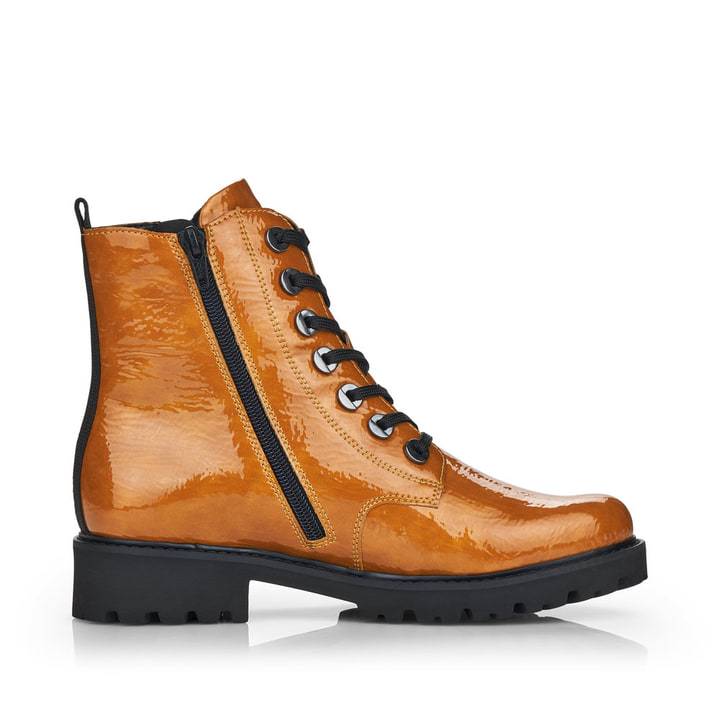 Remonte Artikelnummer D8671-68 remonte Damen Schnürstiefel safranfarben Black Friday Preise