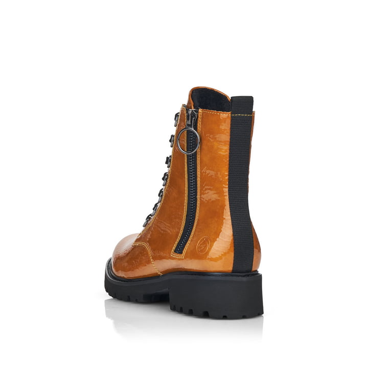 Remonte Artikelnummer D8671-68 remonte Damen Schnürstiefel safranfarben Black Friday Preise