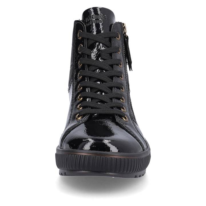 Remonte Artikelnummer D0775-01 remonte Damen Schnürschuhe schwarz-metallic 50% Rabatt für begrenzte Zeit