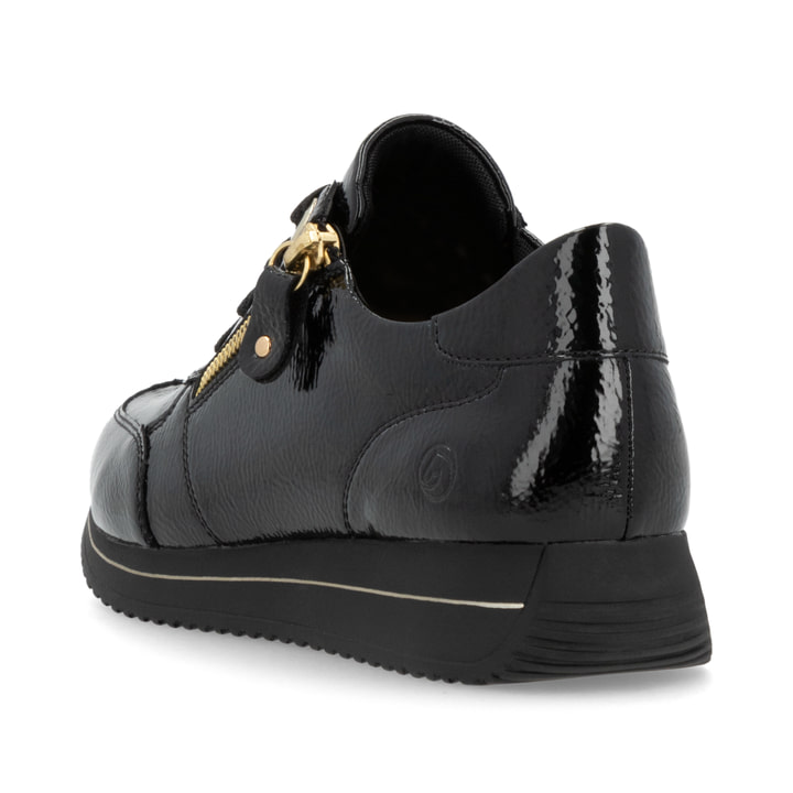 Remonte Artikelnummer D0H11-00 remonte Damen Sneaker glanzschwarz Outlet