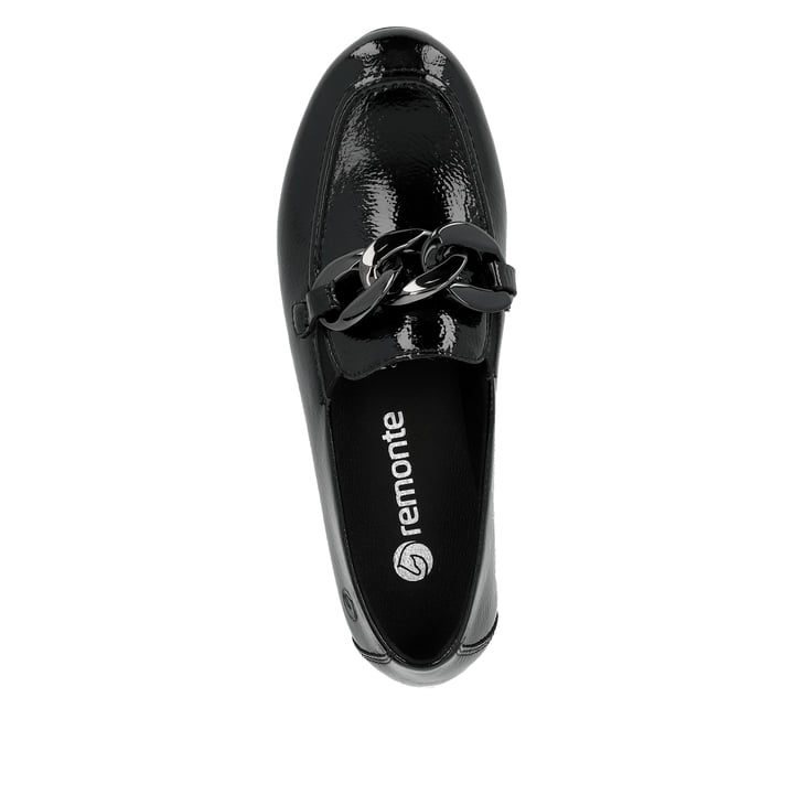 Remonte Artikelnummer D0K00-01 remonte Damen Loafers glanzschwarz Hotsell