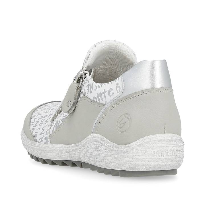 Remonte Artikelnummer R1428-80 remonte Damen Slipper silberweiß-asphaltgrau Blitzverkäufe
