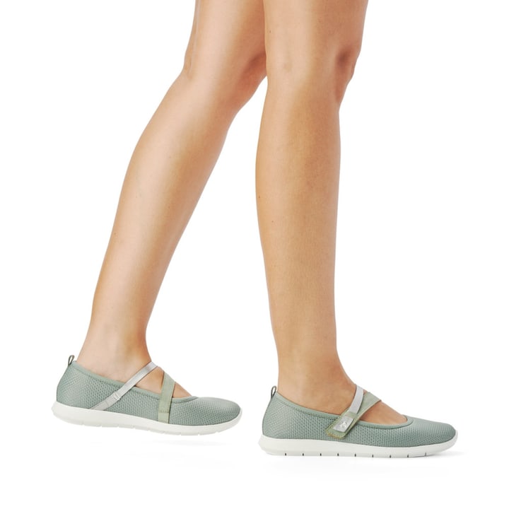 Remonte Artikelnummer R7104-52 remonte Damen Ballerinas grüngrau Sonderangebot