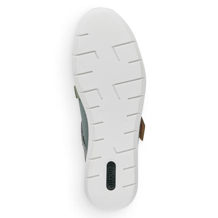 Remonte Artikelnummer R7104-52 remonte Damen Ballerinas grüngrau Sonderangebot